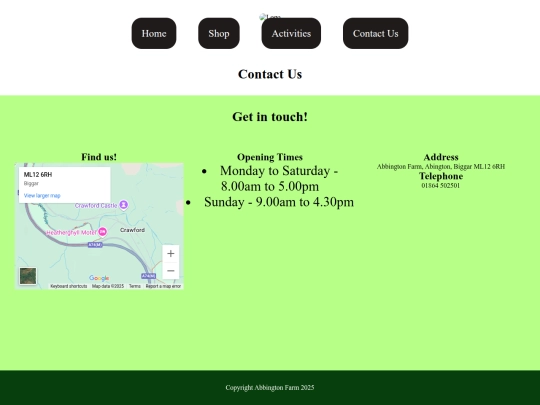 contact screenshot
