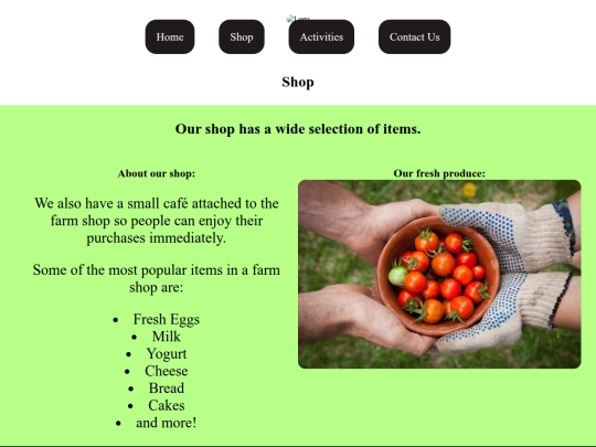 shop screenshot