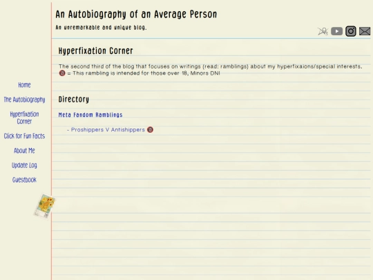 hyperfixationcorner screenshot