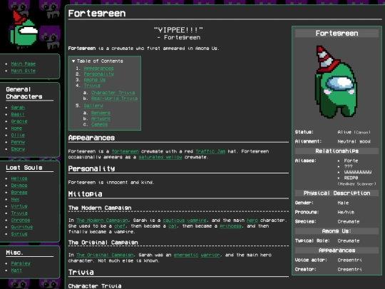 wiki/among us/fortegreen screenshot