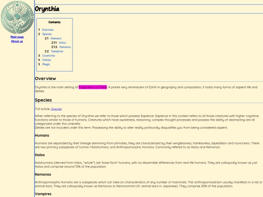 Orynthia screenshot