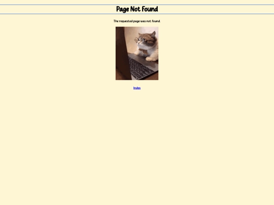 not_found screenshot
