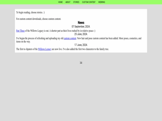 index screenshot