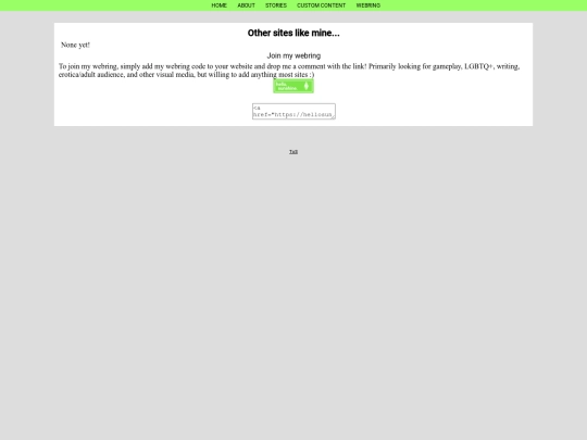 webring screenshot