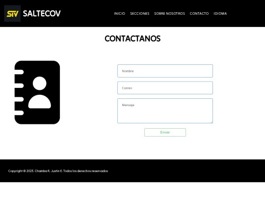 Contacto screenshot