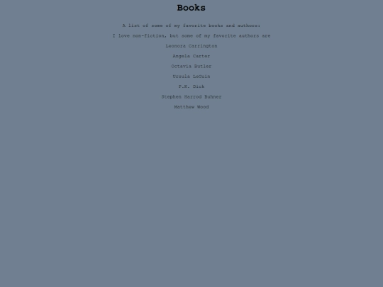 books screenshot
