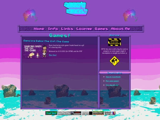 games screenshot