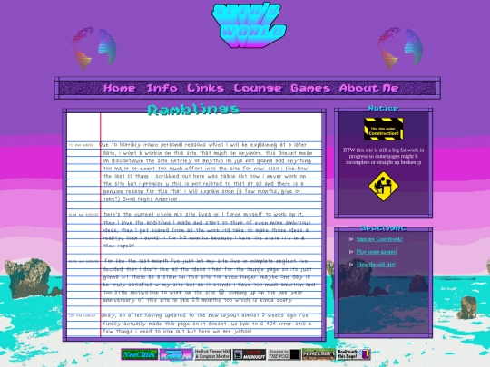lounge/ramblings screenshot