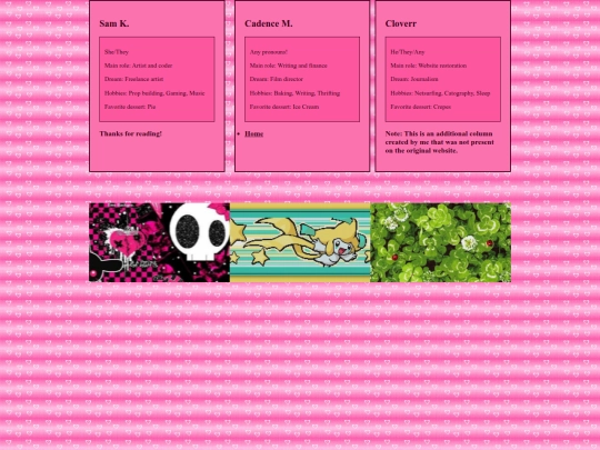 team screenshot