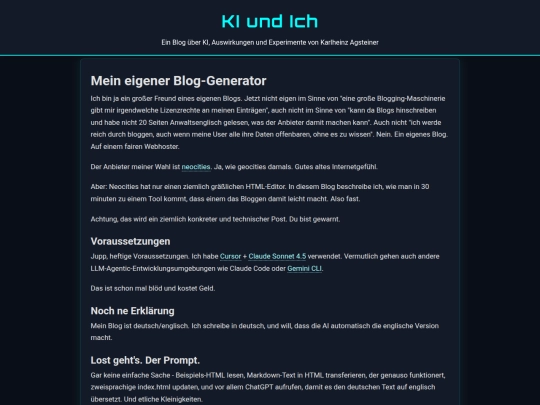 Blog/006_my_own_blog_generator_de screenshot