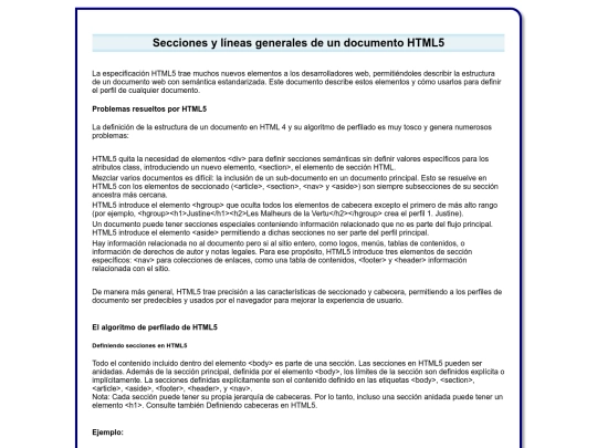 1_FRONTEND/Secciones_y_lineas_generales_de_un_documento_HTML5 screenshot