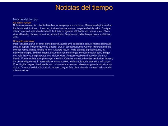 JavaScript/tiempo screenshot