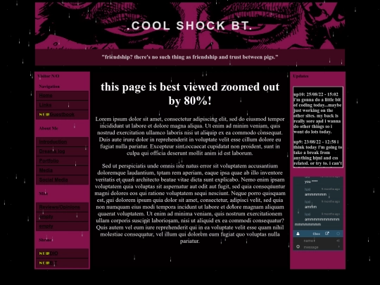 links screenshot