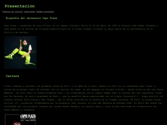 LolaMento/Presentación screenshot