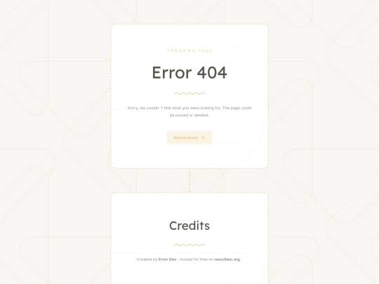 not_found screenshot
