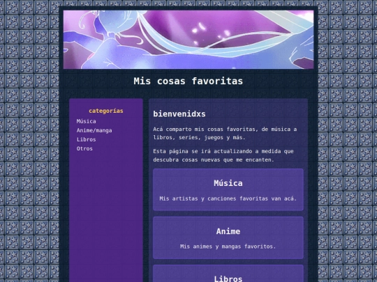 favoritos screenshot