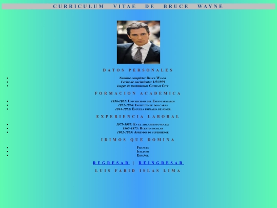 Curricilum screenshot