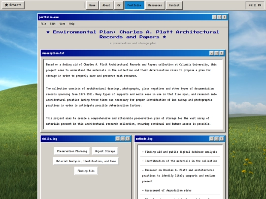 Portfolio/port-platt screenshot