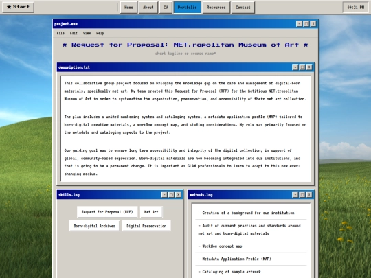 Portfolio/port-rfp screenshot