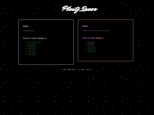index screenshot