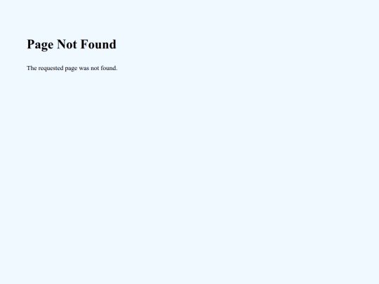 not_found screenshot
