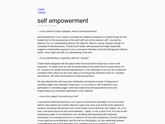 lexicon/self_empowerment screenshot