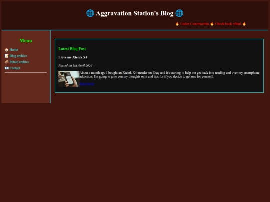 blog-archive screenshot