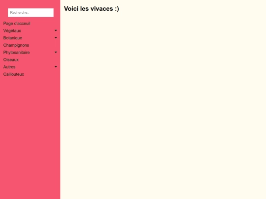 Vivaces screenshot