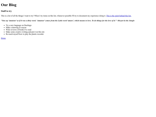 blog screenshot