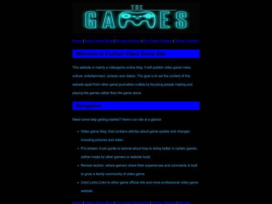 HomePage screenshot