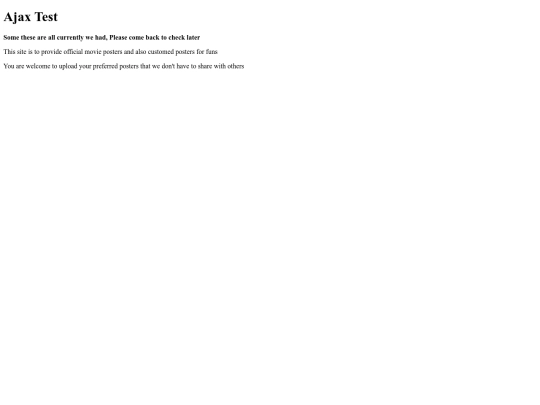 final_project/ajaxTest screenshot