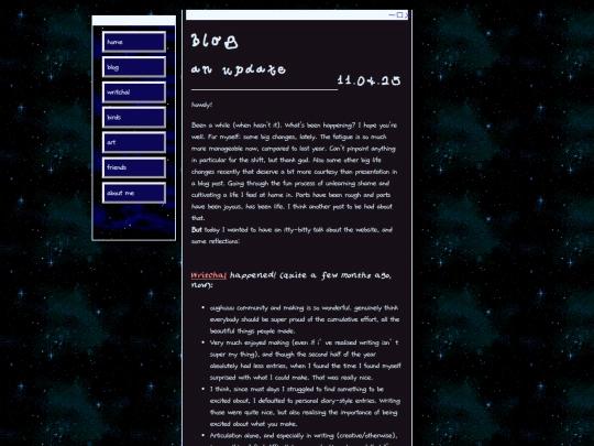 posts/an-update screenshot