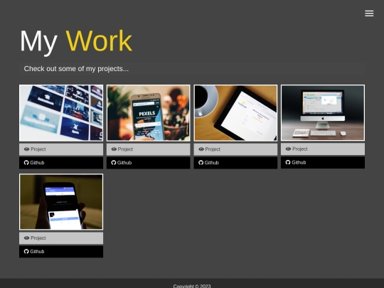 work screenshot