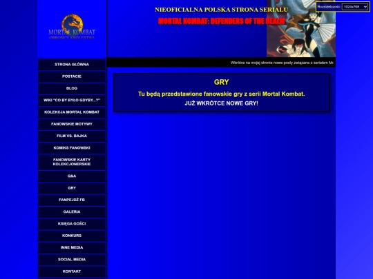 games screenshot