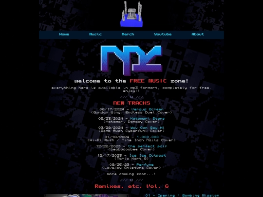 music/freestuff screenshot