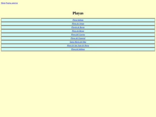 Playas screenshot