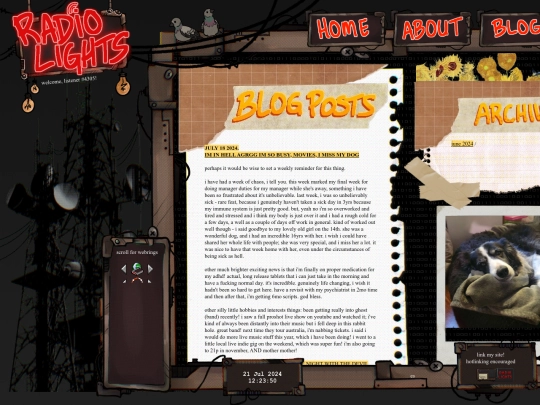 blog screenshot