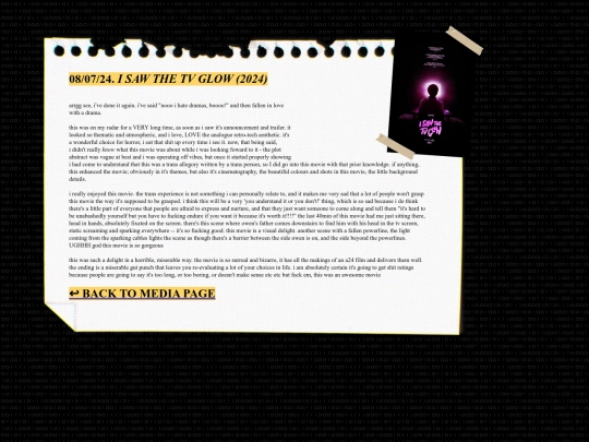 reviews/tvglow screenshot