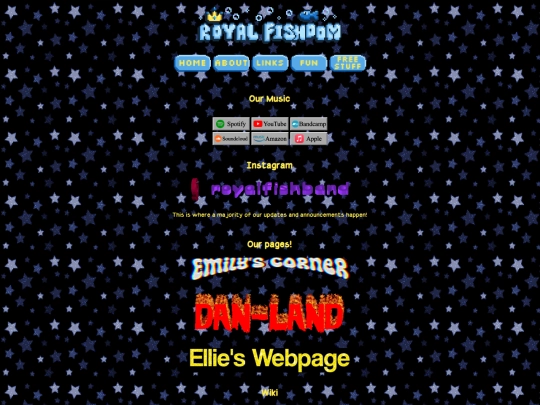 Links screenshot