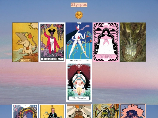 quarantine/tarot/light/light screenshot