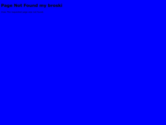 not_found screenshot