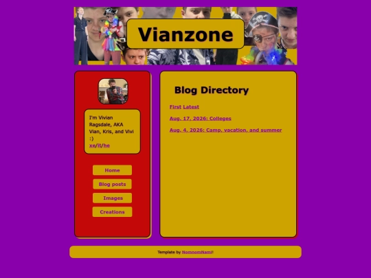 blogposts screenshot