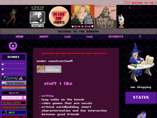 interests screenshot