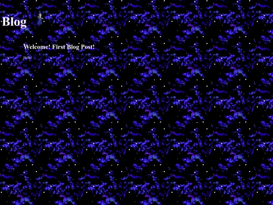 blog screenshot