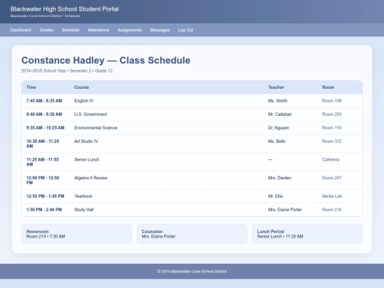 con_schedule screenshot