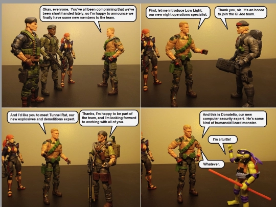 comics/recruits screenshot