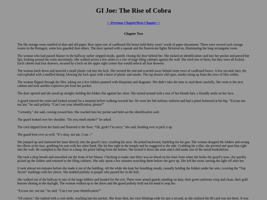 riseofcobra/riseofcobra2 screenshot
