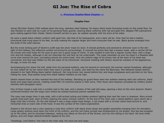 riseofcobra/riseofcobra4 screenshot