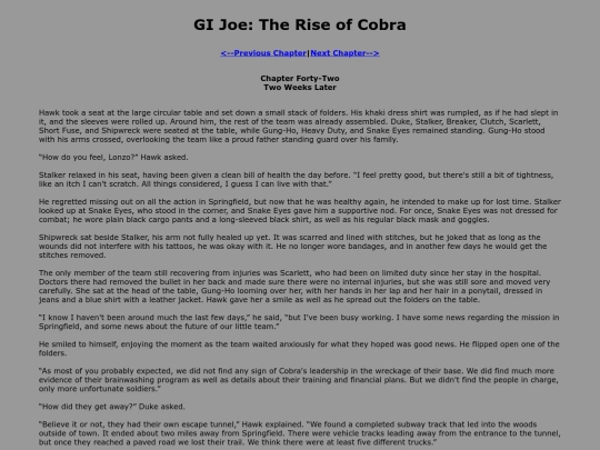 riseofcobra/riseofcobra42 screenshot