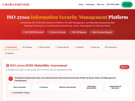 iso-27001-platform screenshot